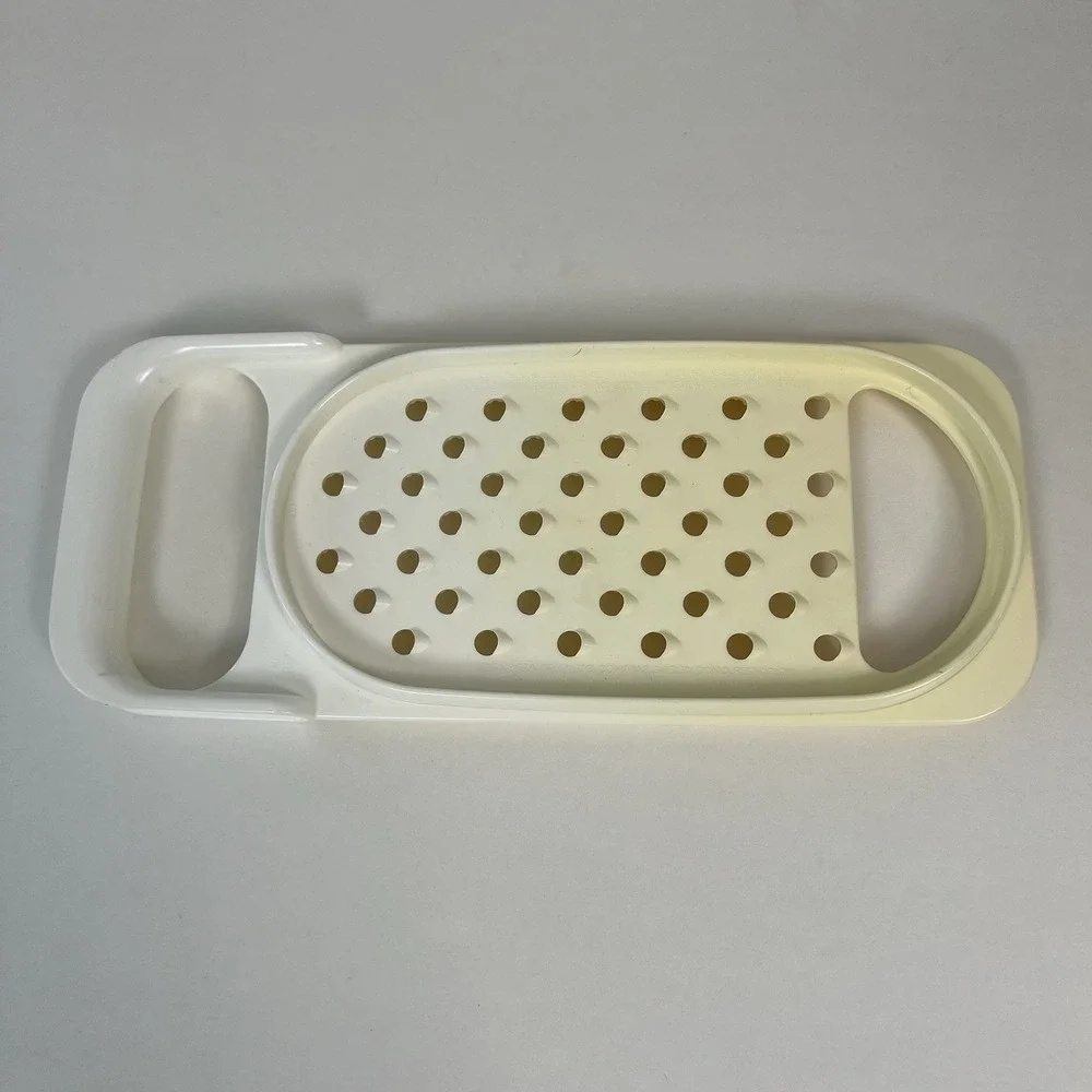 Vintage‎ Tupperware Replacement #1870-2 White Grater Modular mates